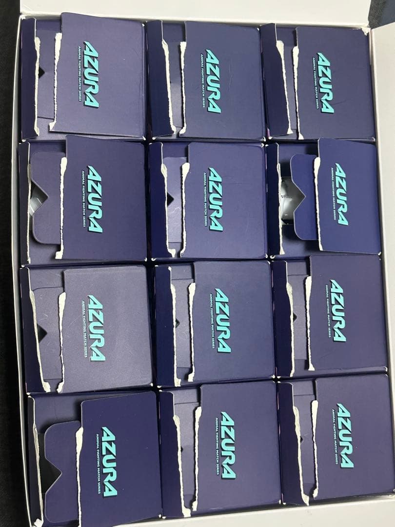 週末値下】AZURA アニマルファイティングマッチシリーズ 12個入り