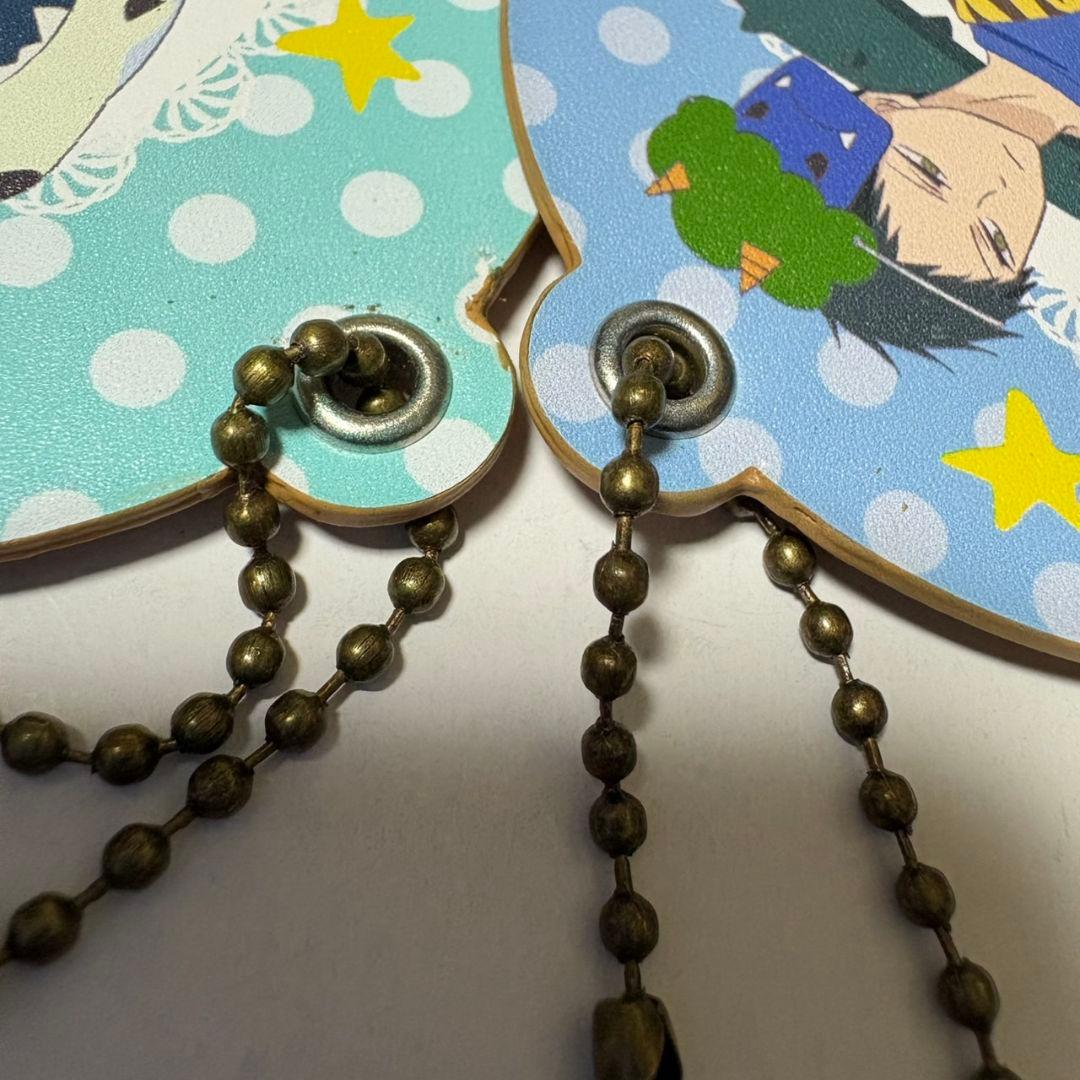 学園ベビーシッターズ マルイ キャラレザーチャーム お遊戯会 狼谷隼