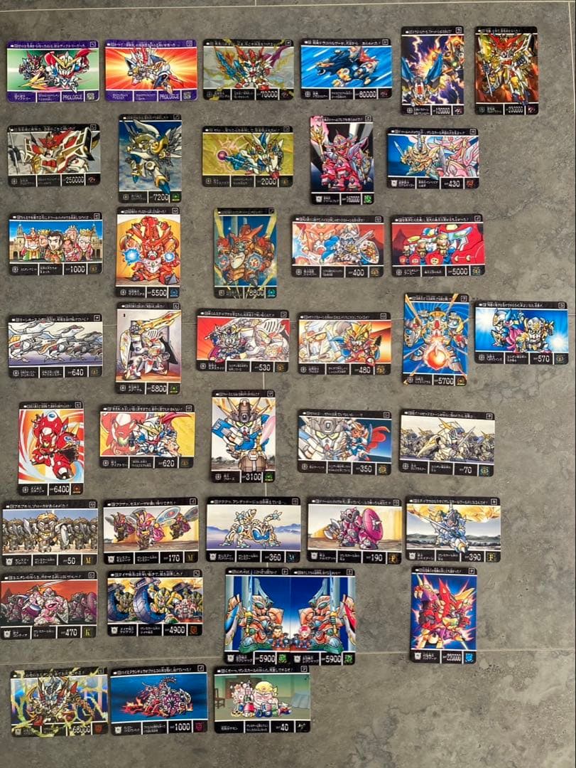 【希少】SDガンダム外伝 カードダス 全818枚 当時物