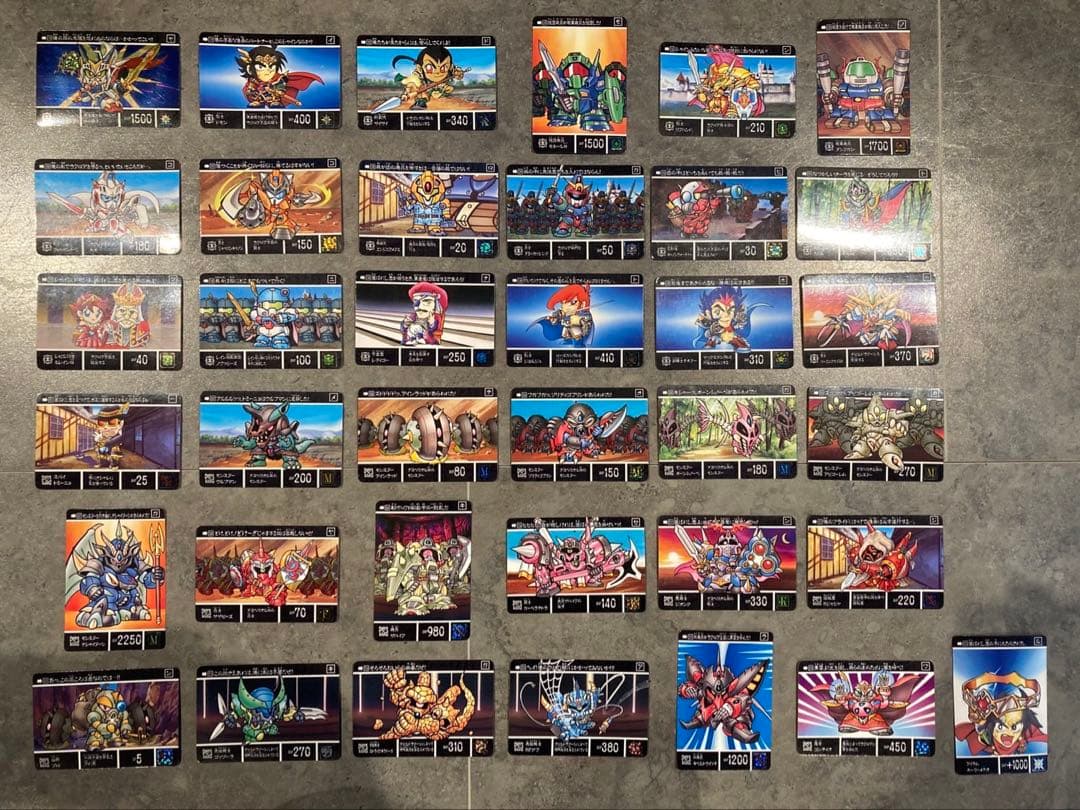 【希少】SDガンダム外伝 カードダス 全818枚 当時物