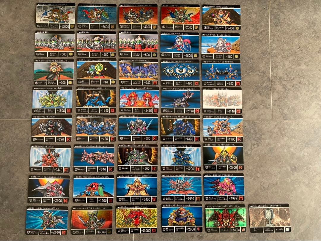 【希少】SDガンダム外伝 カードダス 全818枚 当時物