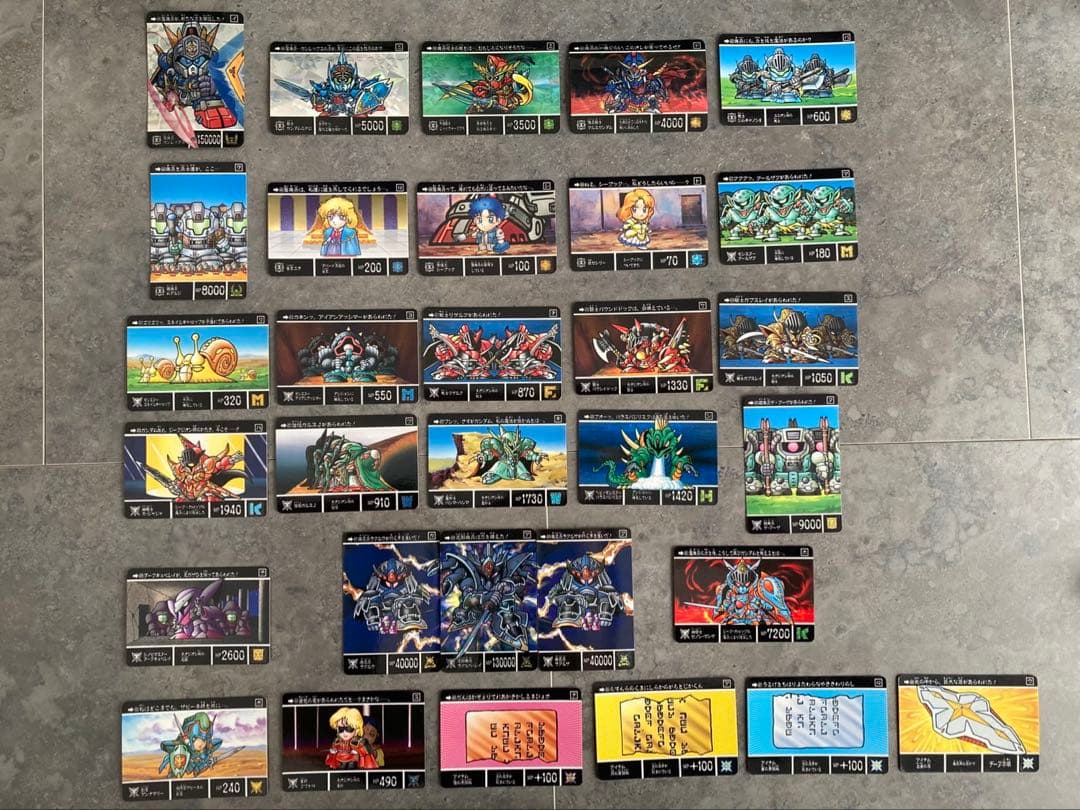 【希少】SDガンダム外伝 カードダス 全818枚 当時物