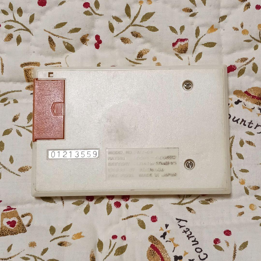 ゲーム&ウォッチ バーミン VERMIN シルバー　レトロゲーム