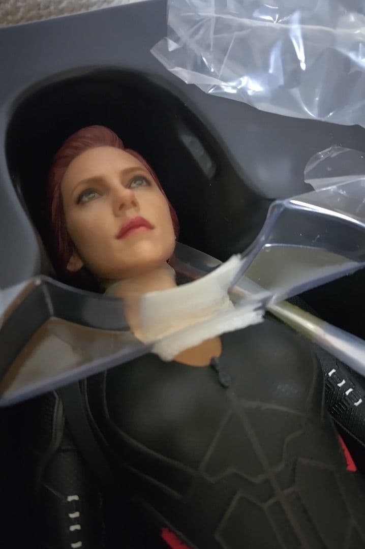 ムービーマスターピース　ホットトイズ　 ブラックウィドウ フィギュア