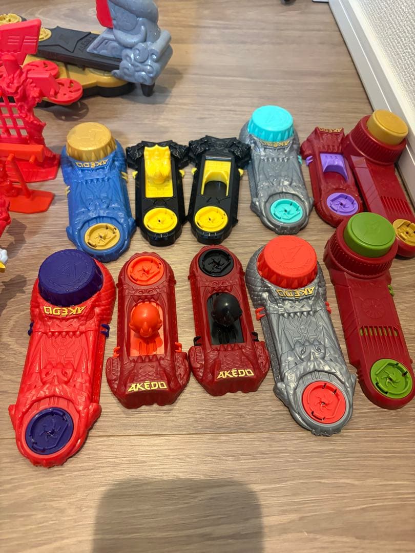 伝説のAKEDO まとめ売り　ニンジャフューリーなど　アリーナ、収納ケースなど