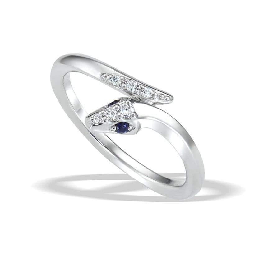 スタージュエリー プラチナ PYTHON KNOT ヘビ ピンキーリング 1号