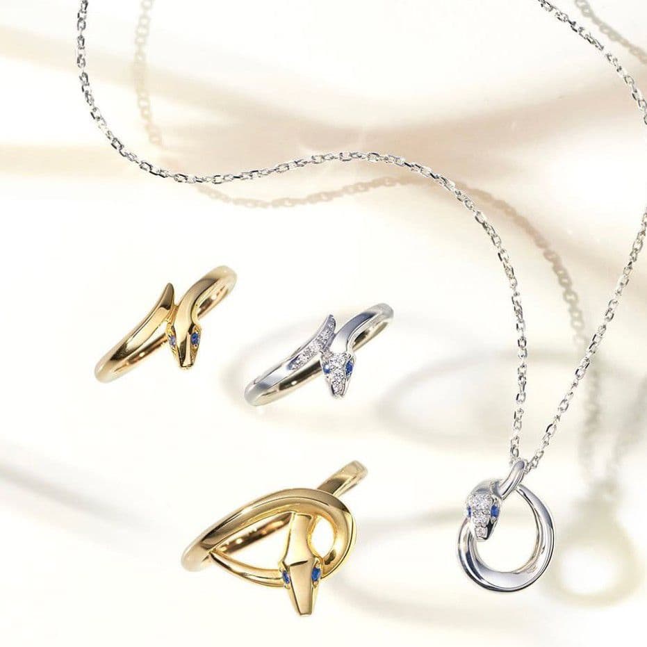 スタージュエリー プラチナ PYTHON KNOT ヘビ ピンキーリング 1号