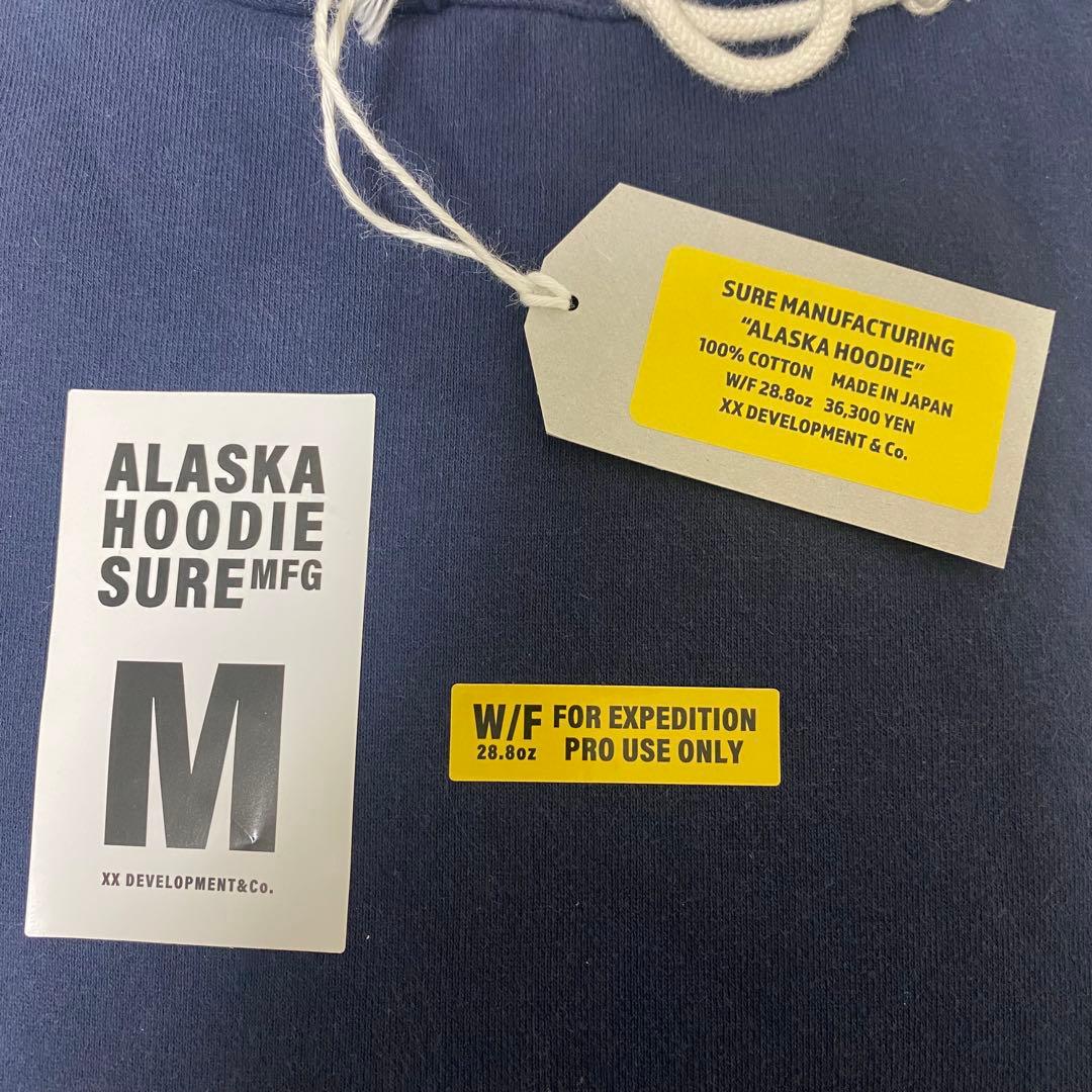 XXDEVELOPMENT ALASKAフーディ W/F NASVY 38 美品 - メルカリ