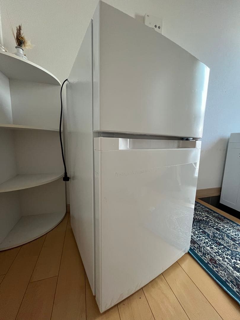 【美品】アイリスオーヤマ 冷蔵庫 PRC-B092D-W（2025年製） 87L Amazon | アイリスプラザ 冷蔵庫 87L 幅47.5cm 冷蔵室61L 冷凍室26L 7