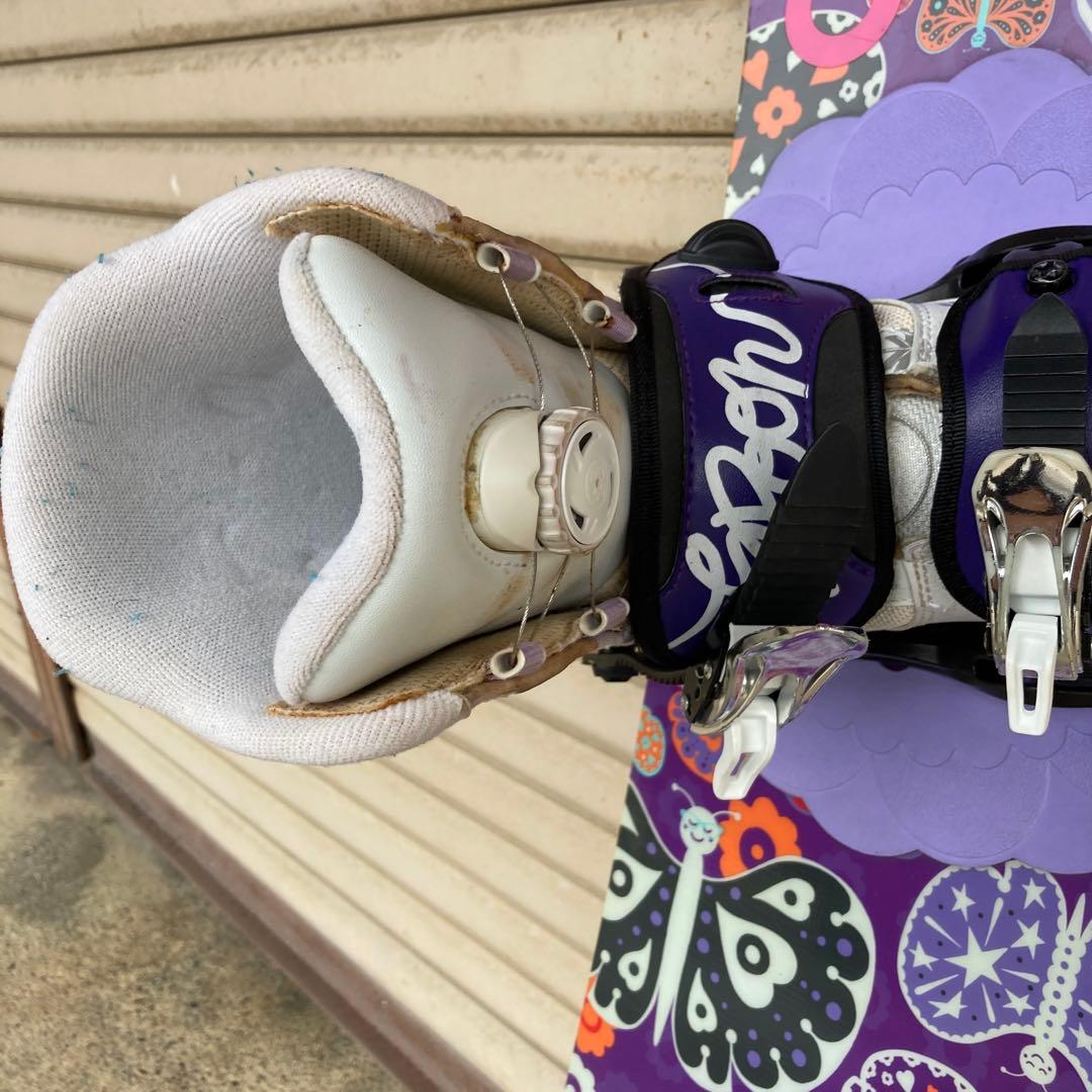 BURTON（バートン） キッズ用スノーボード3点セット 115cm 21cm