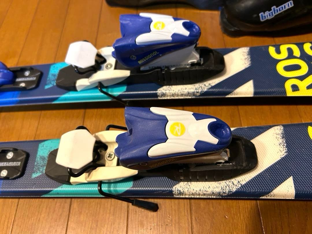 ロシニョール□板128cmブーツ21cm □キッズ板ブーツセット ブーツ袋