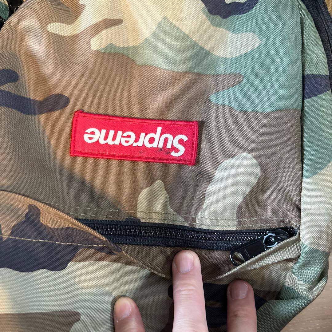 supreme シュプリーム 迷彩 バックパック リュック カモフラ レア