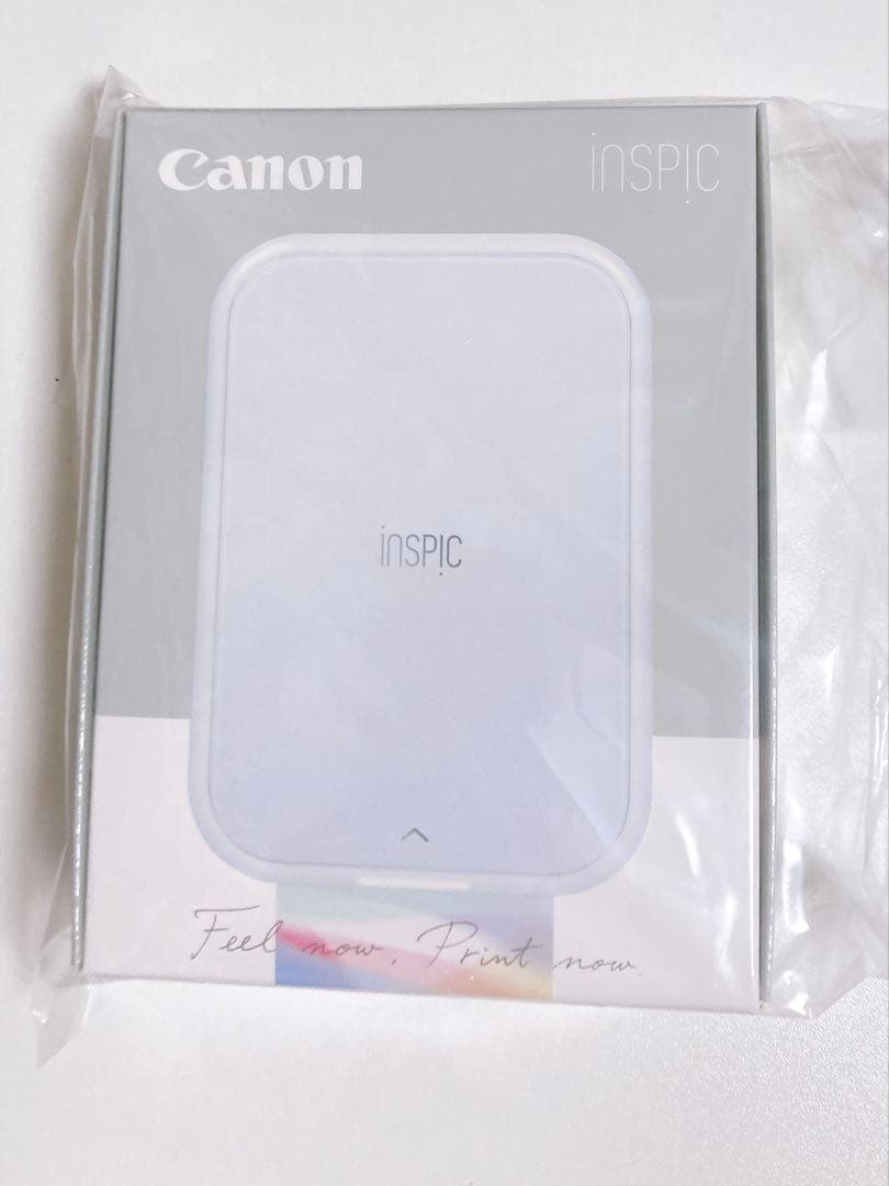 【新品未開封 用紙付き】Canon iNSPiC ホワイト PV-223-WH 新品未開封】CANON iNSPiC PV-223-WH ホワイト - メルカリ
