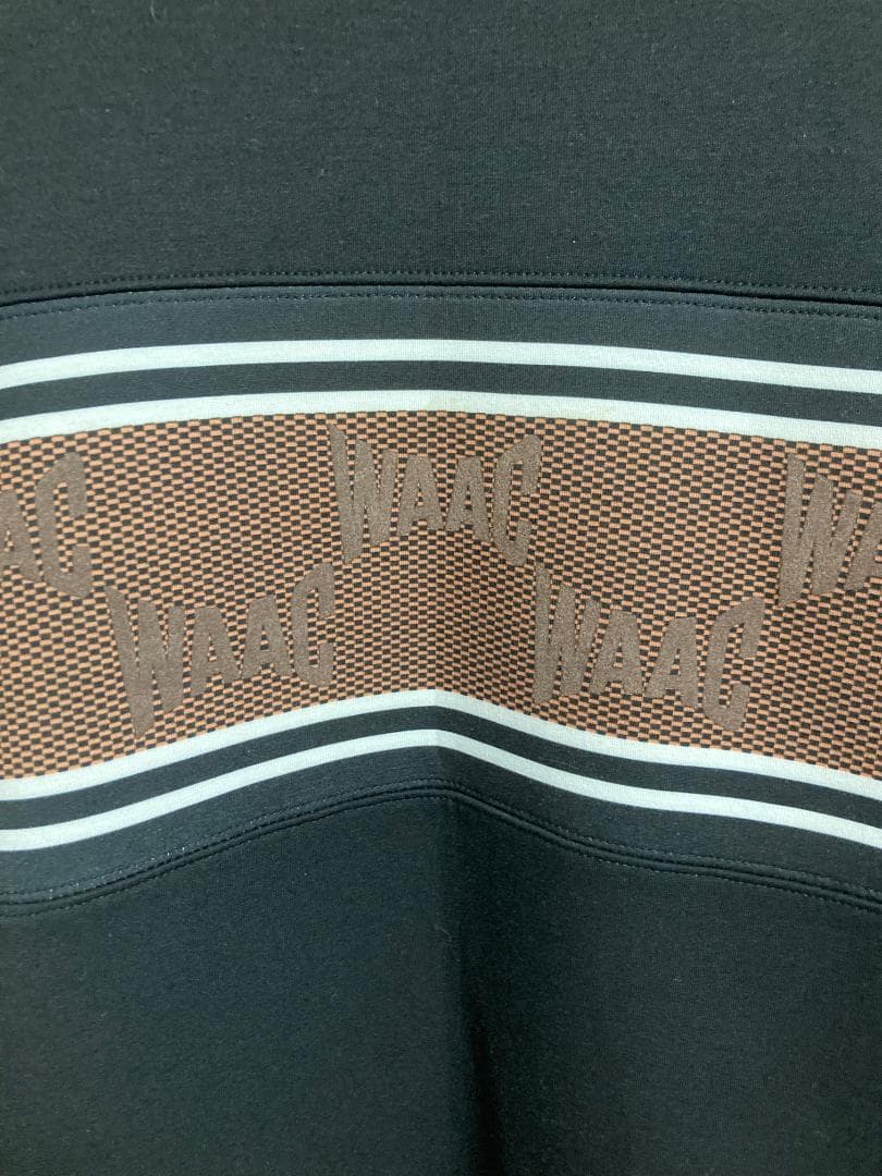 新品 WAAC ロゴ ライン スウェット WMTBW22704 - メルカリ