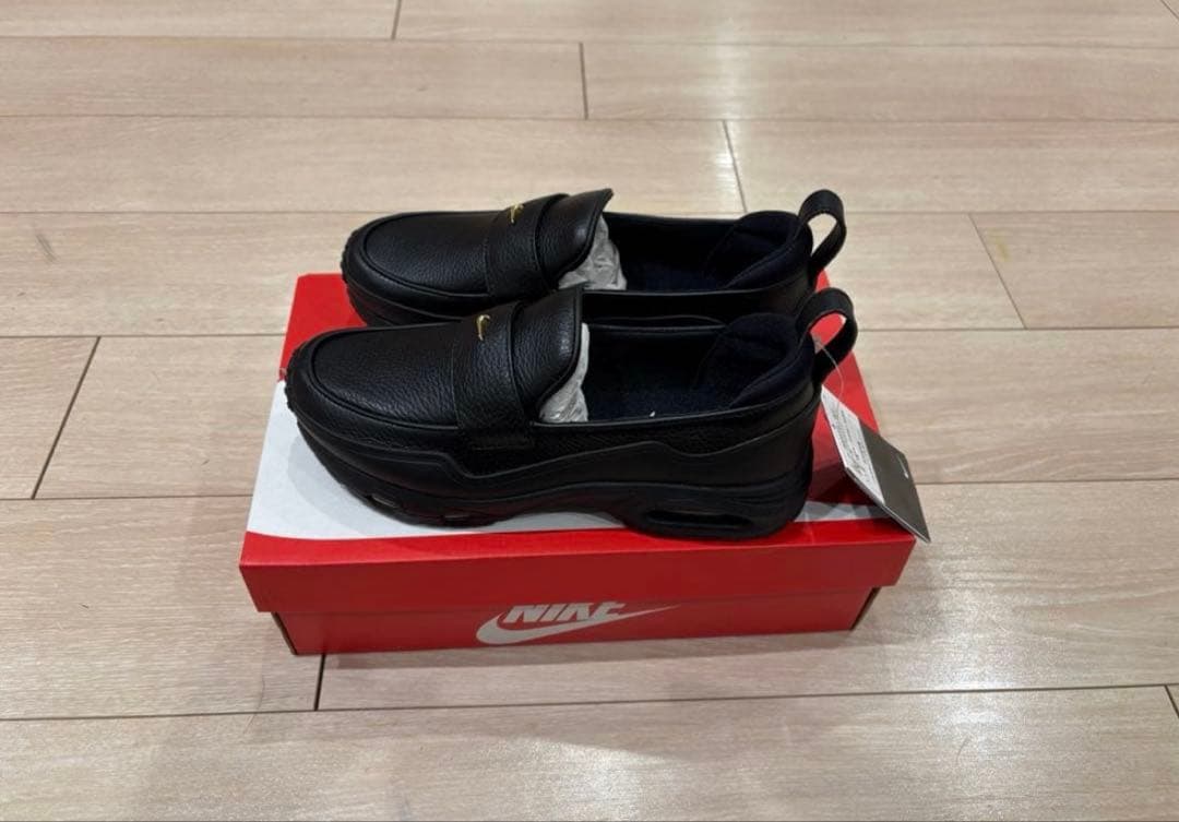 フェノメナ NIKE ブラック スリッポン スニーカー 24.5cm