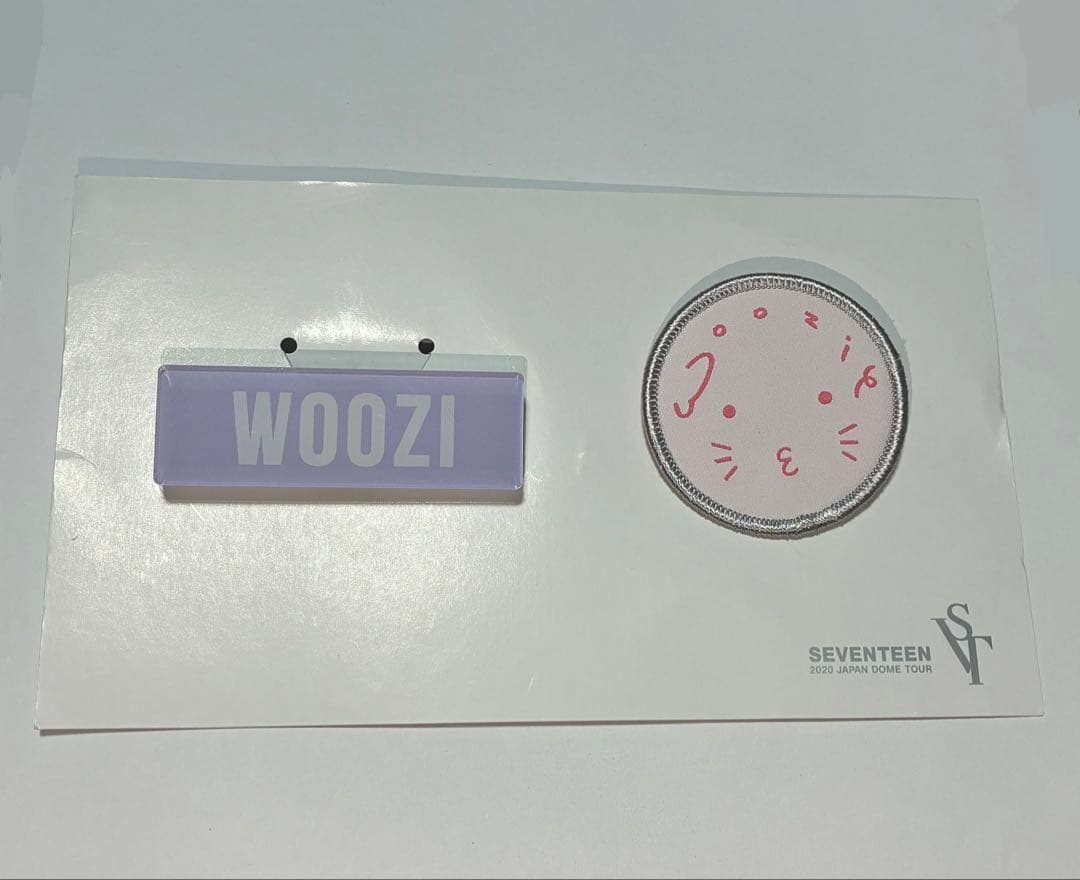 SEVENTEEN ウジ ネーム＆ワッペンバッジセット - メルカリ