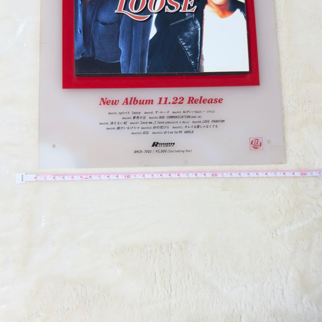【激レア】B'z LOOSE アルバム 店頭用 アクリルパネル販促用 非売品