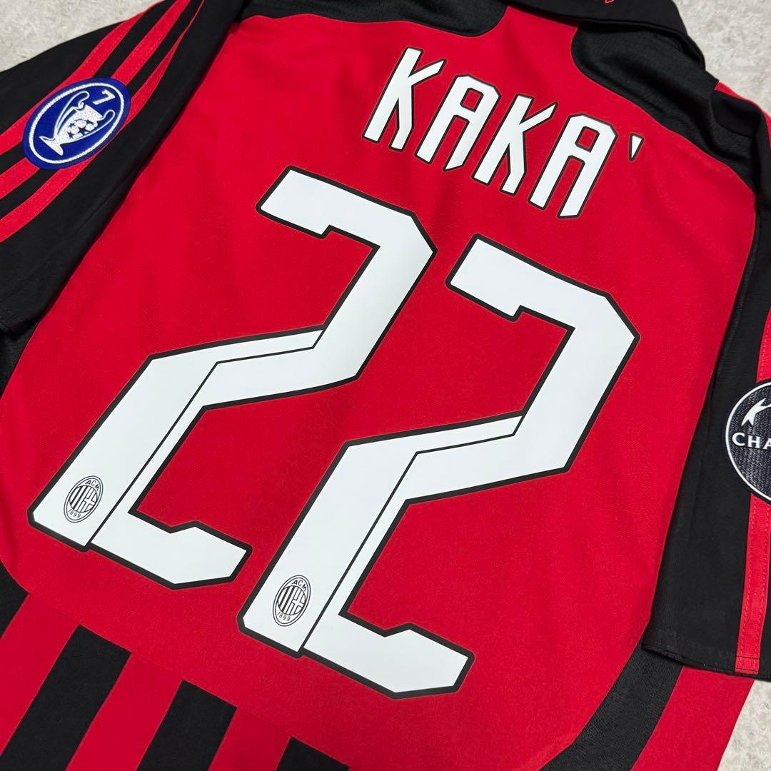 ACミラン 07/08 #22 カカ ユニフォーム CL - メルカリ