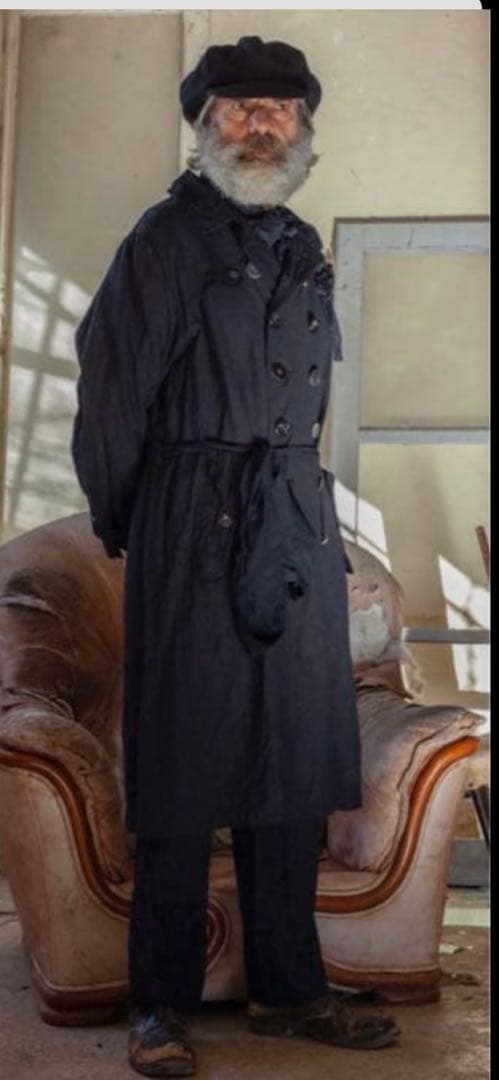 ARCHIVIO J.M.Ribot ウールラミートレンチコート