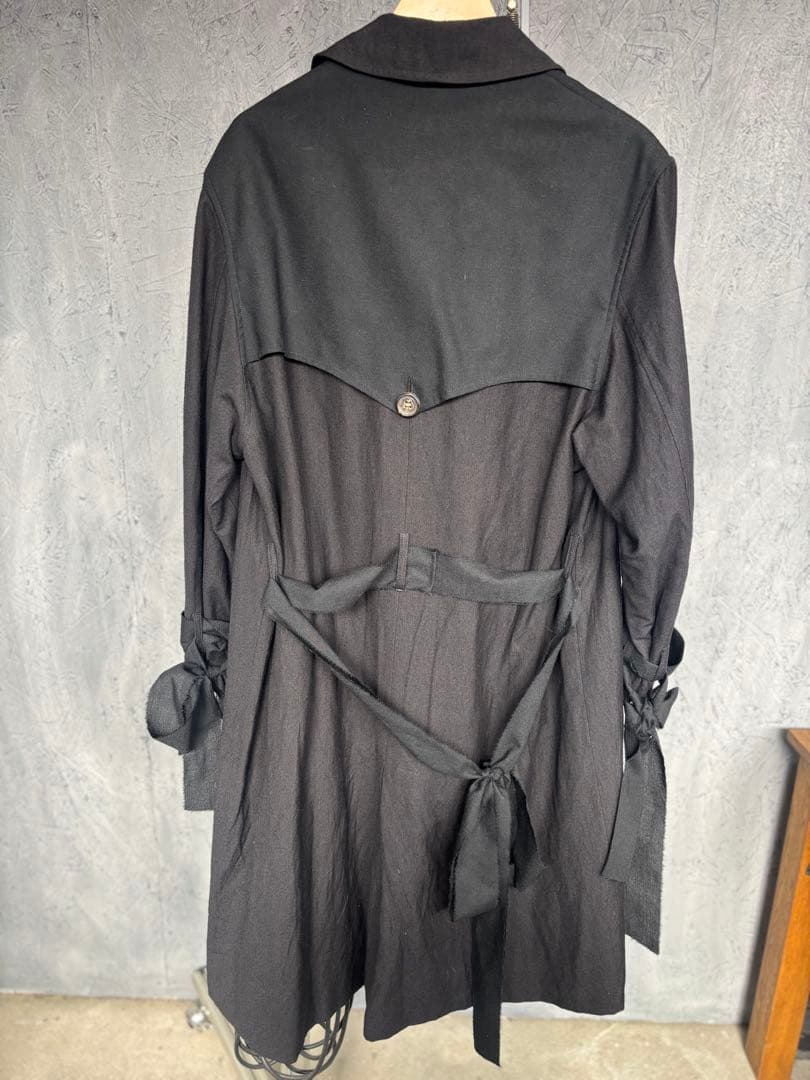 ARCHIVIO J.M.Ribot ウールラミートレンチコート