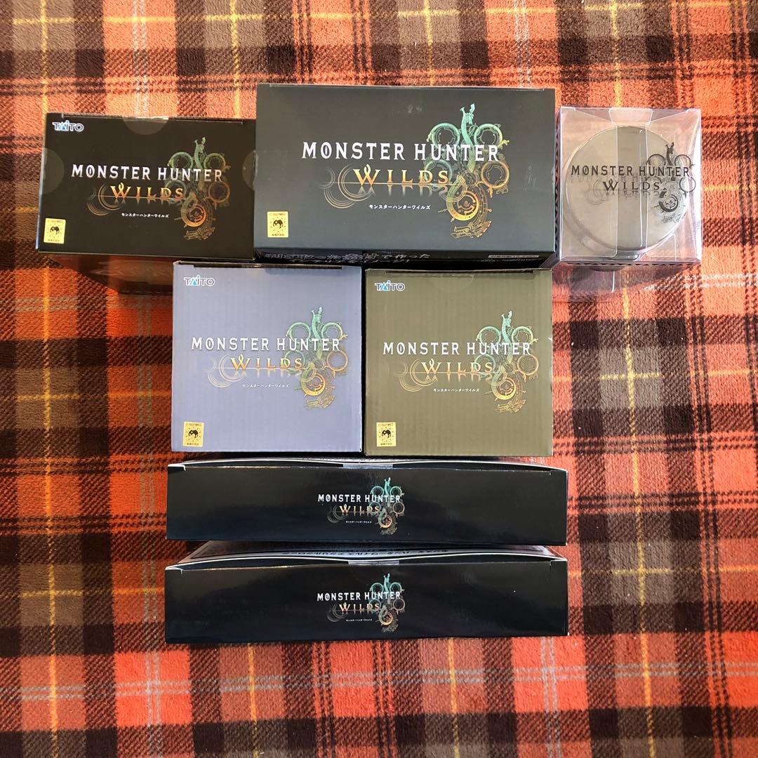 モンスターハンターワイルズ イメージグラス インテリアライト プライズ 7点