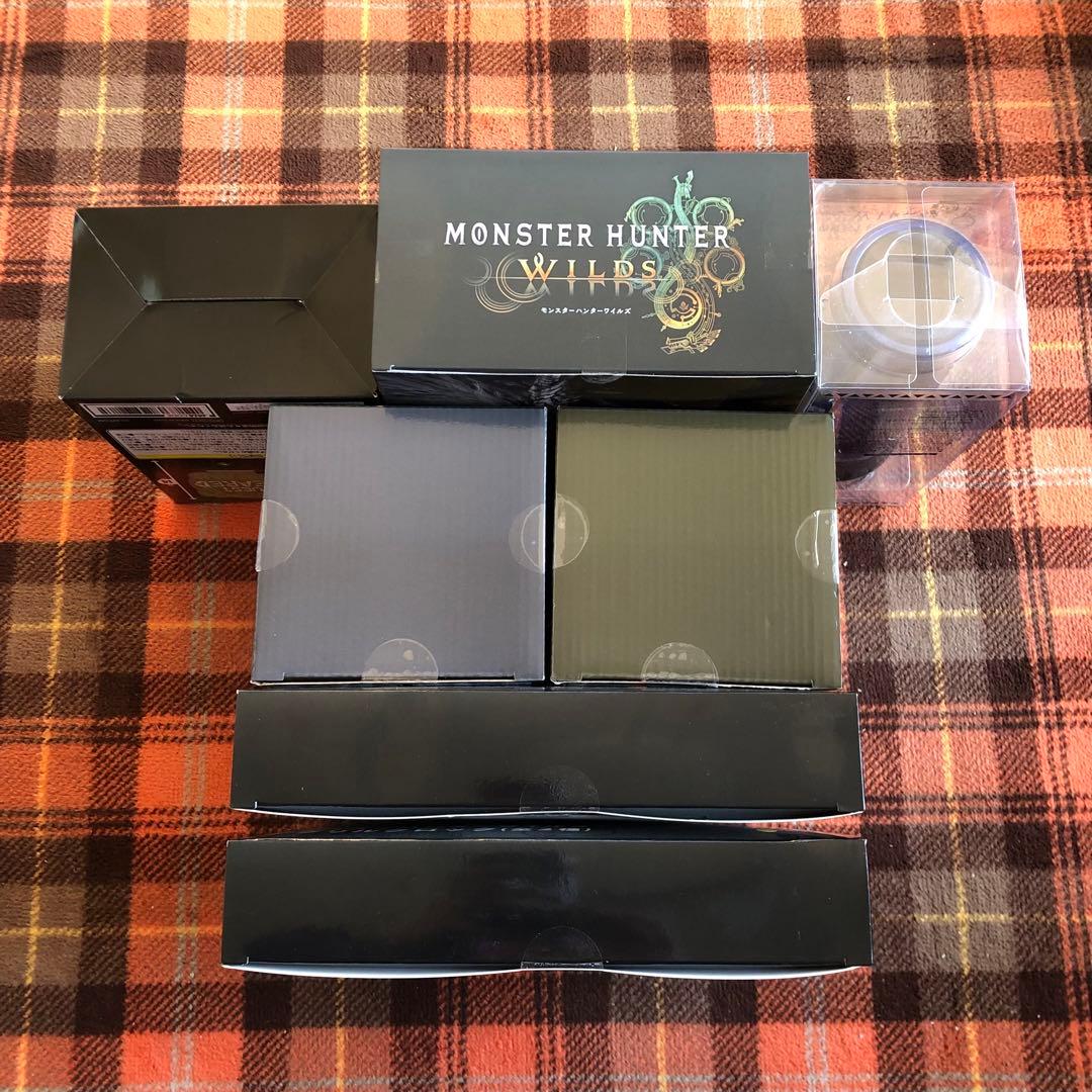モンスターハンターワイルズ イメージグラス インテリアライト プライズ 7点