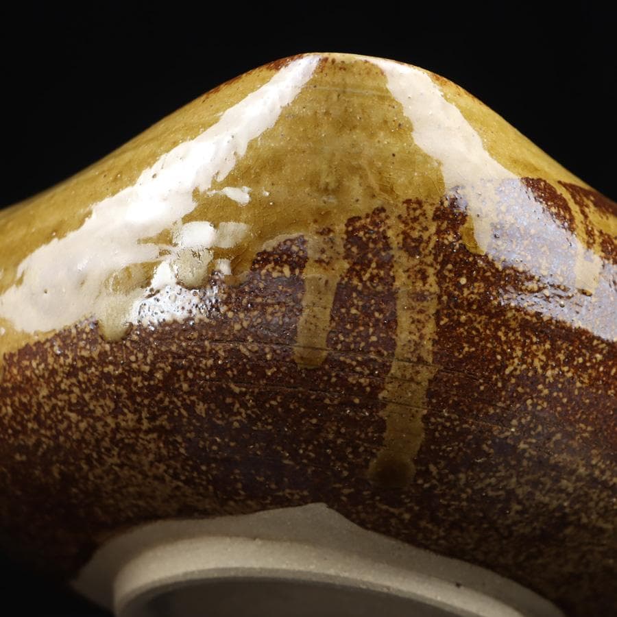 Y2904-1 茶道具 志戸呂 広前心斎 鉢 菓子鉢 共箱 #14 - メルカリ