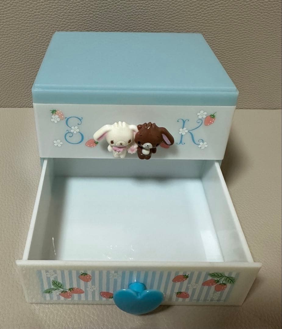 シュガーバニーズ 引き出し 小物入れ 2段チェスト ケース