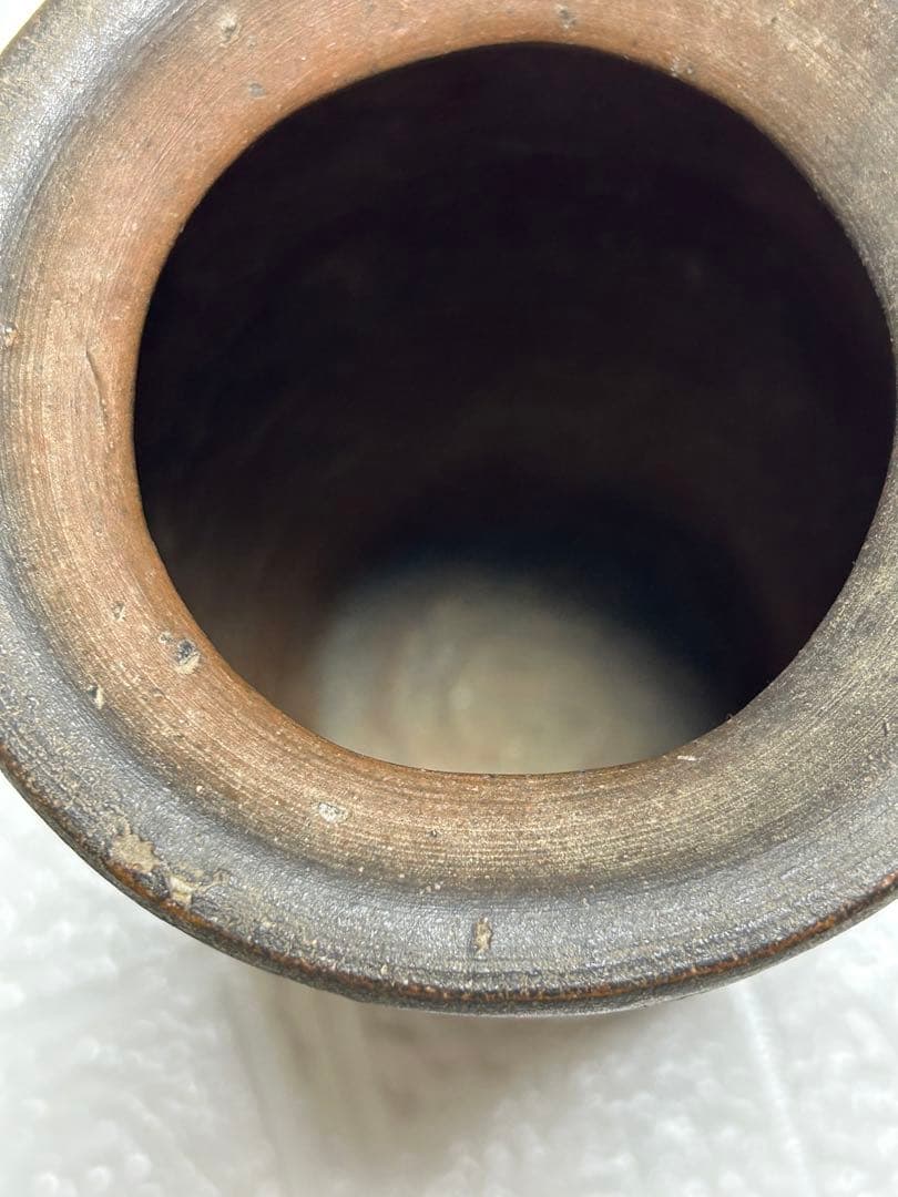 古備前焼 壺 元亀2年刻印