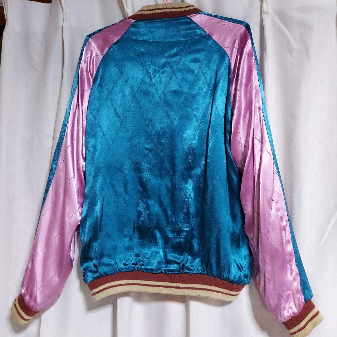 100着限定☆【IOLANI】居楽仁東洋 スカジャン 刺繍 2wayリバーシブル