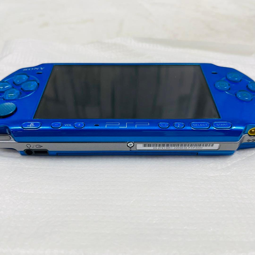 動作確認済】PSP-3000 バイブラントブルー 本体 極美品 箱付 - メルカリ