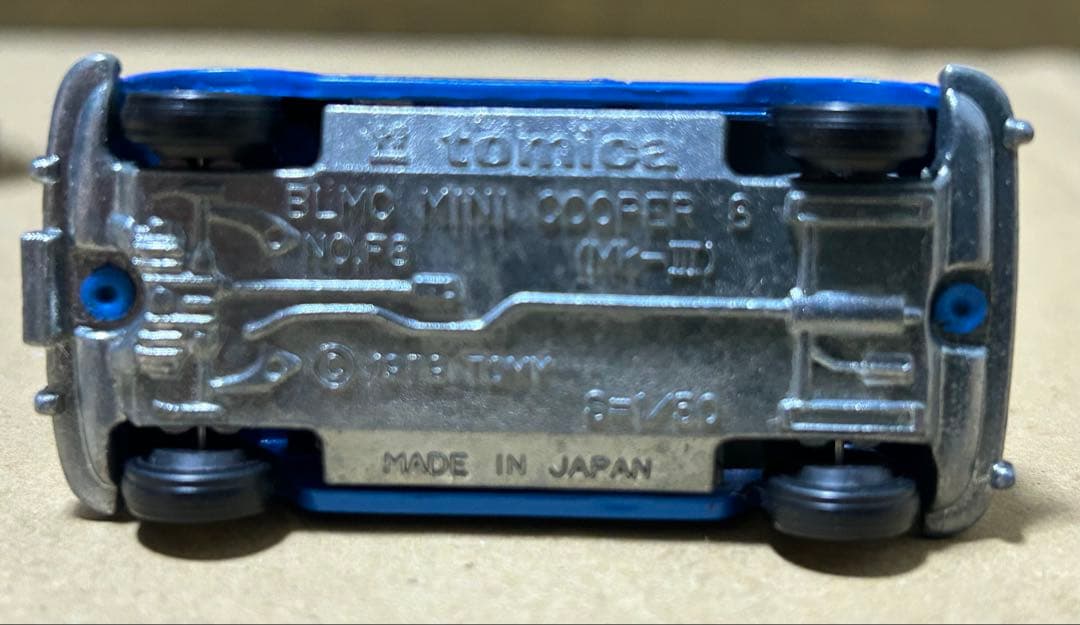 トミカ ミニクーパー クリヤマ模型 タミヤ ブルー - メルカリ