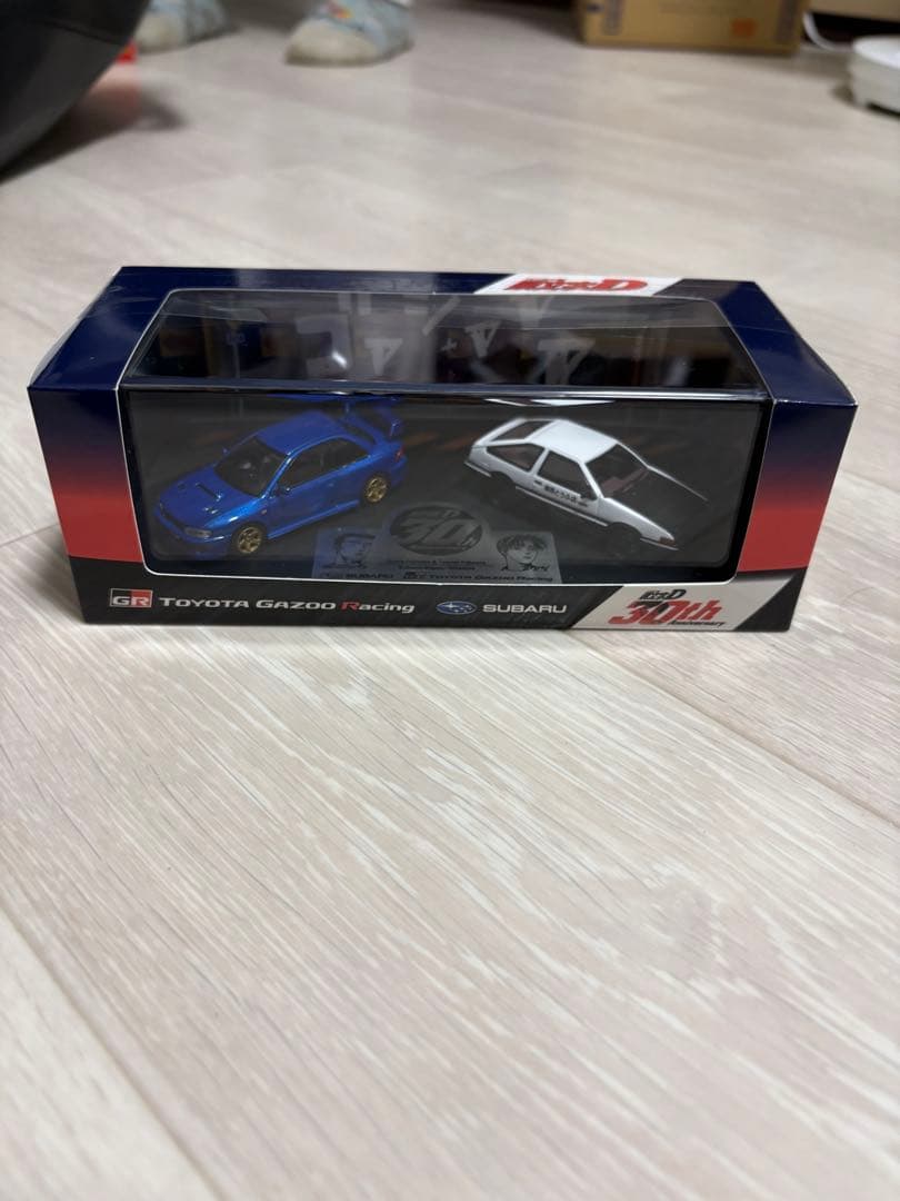 極美品　イニシャルD(頭文字D) 30周年記念 TGR コラボ 1500台限定 イニシャルD 頭文字 30周年記念 ミニカー TGR コラボ 1500台限定