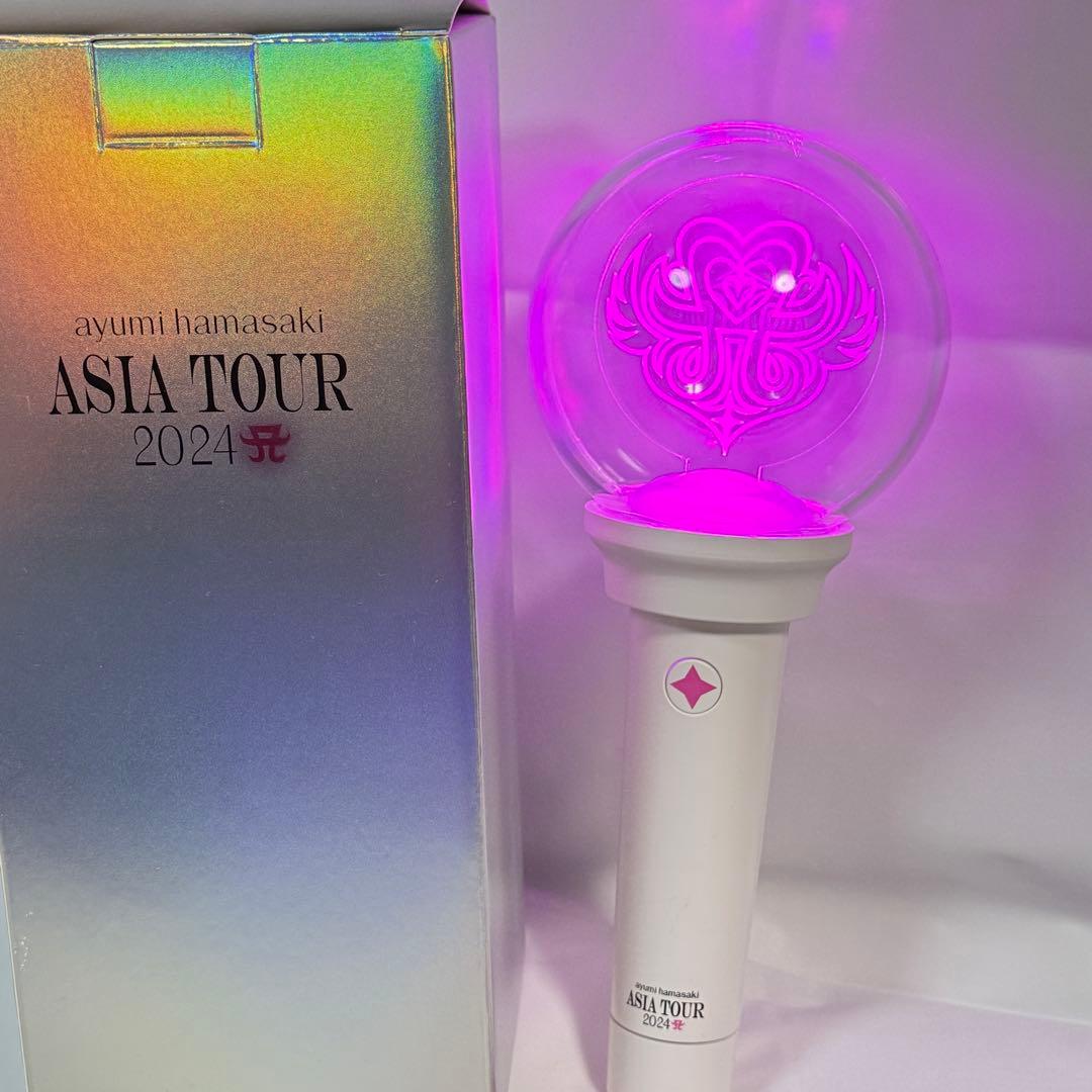 浜崎あゆみ ASIA TOUR 限定ペンライト 公式グッズ 新品 3種類点灯機能