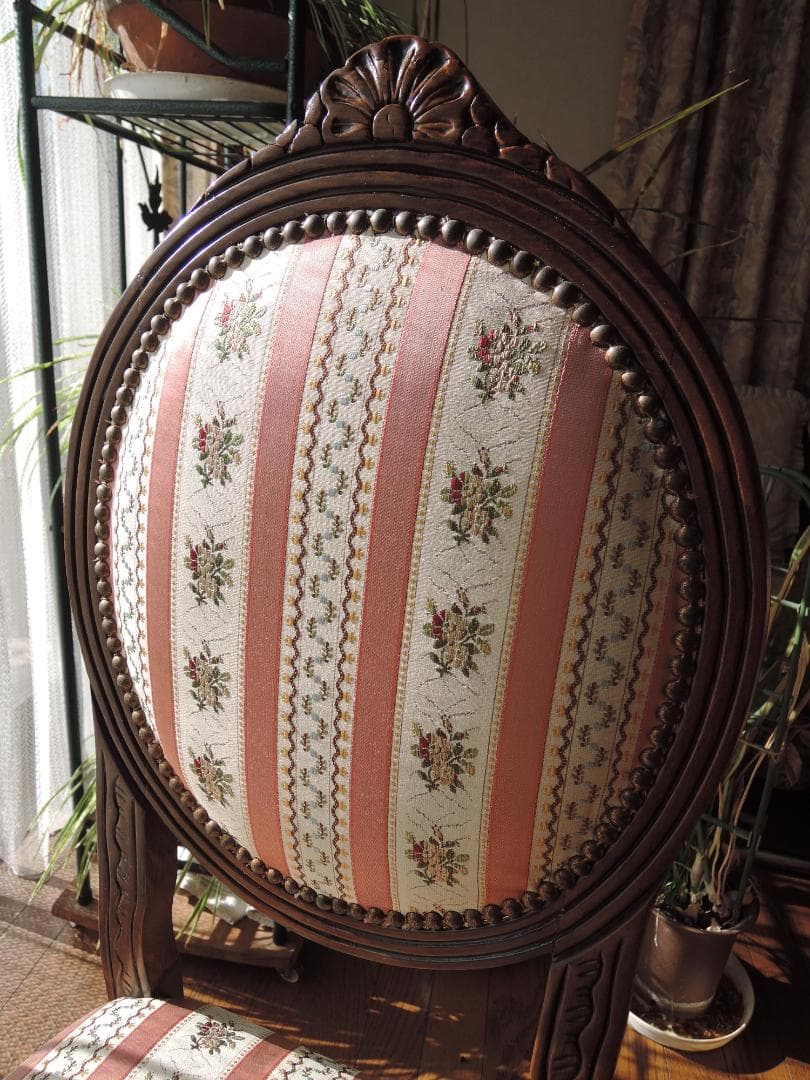 《12/28限定》お値下げ　24時間以内発送 アンティーク猫足チェア　ロココ調