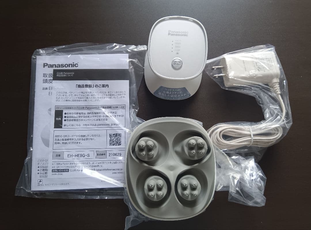 Panasonic EH-HE9G-S SILVER 頭皮エステ - メルカリ