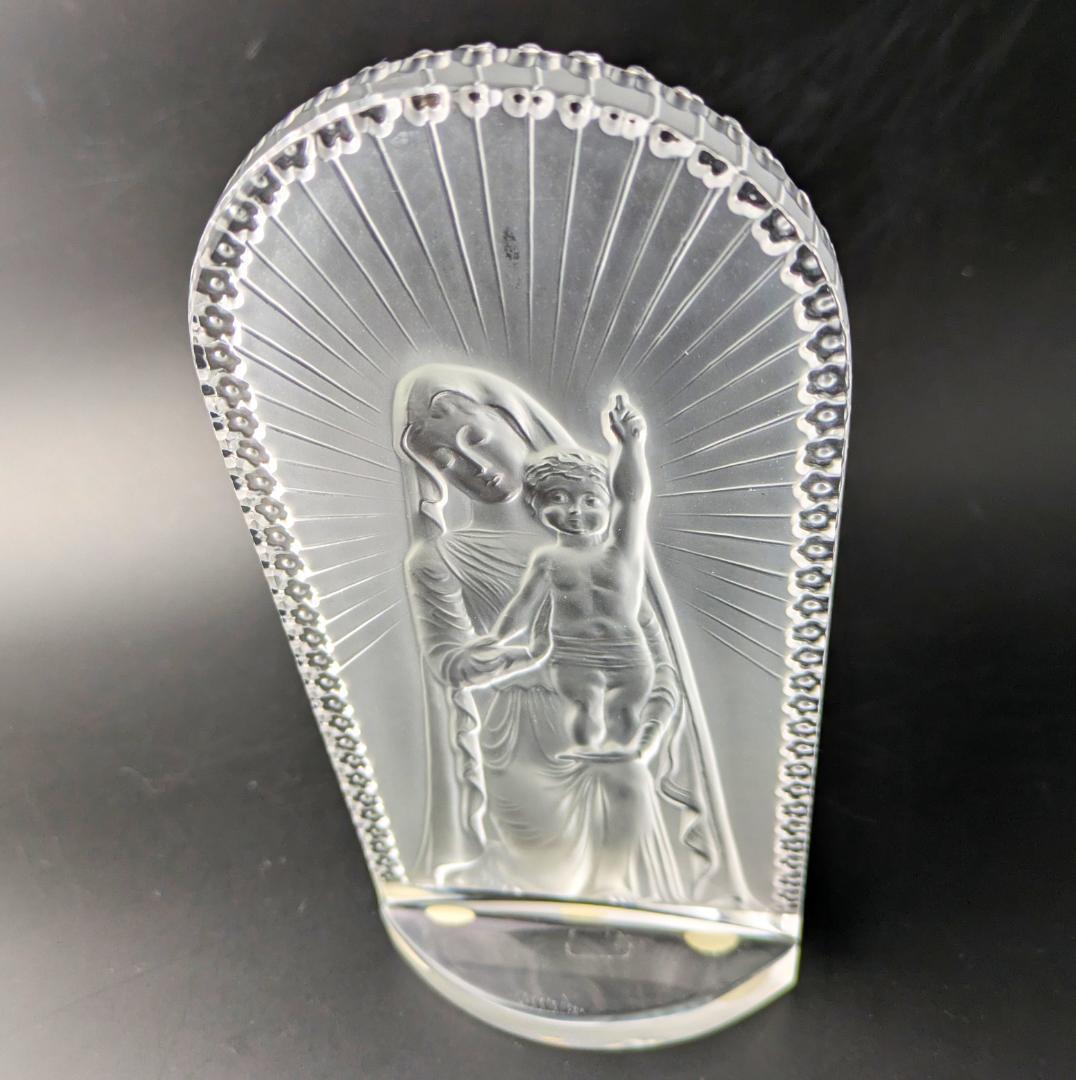 ラリック 聖母子像 Vierge à l'enfant 限定復刻 手彫りサイン入 - メルカリ