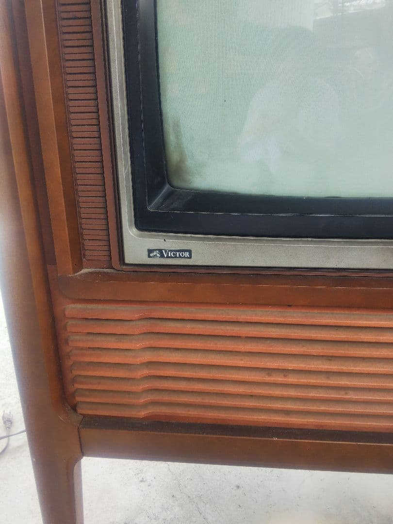 昭和レトロ!! 家具調テレビ - メルカリ