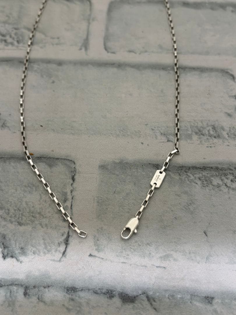 超美品 オールドグッチ GUCCI ベネチアンチェーン ネックレス 51cm