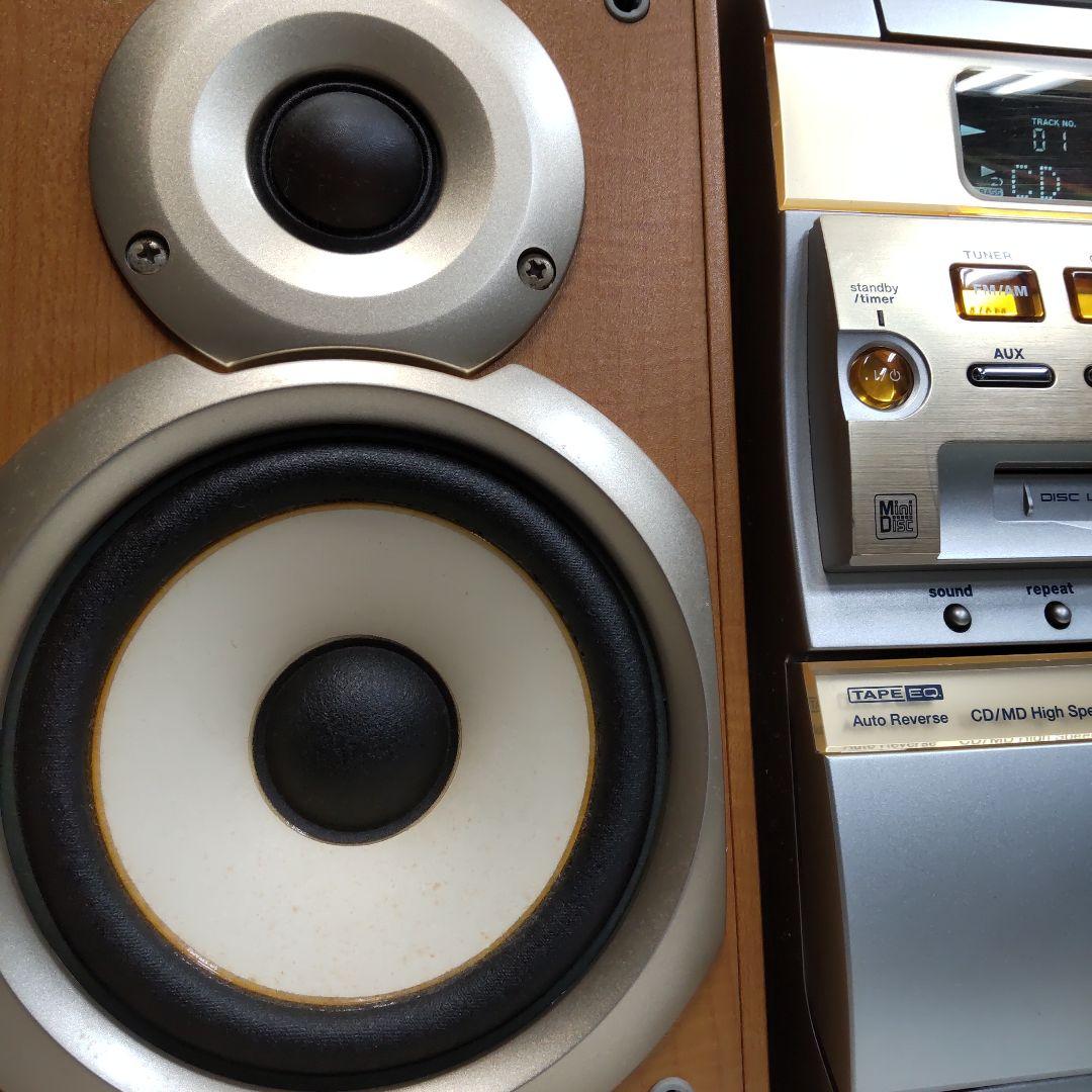 リペア済 CD/MD/FM/AM/AUX KENWOOD 30W 2Way - メルカリ