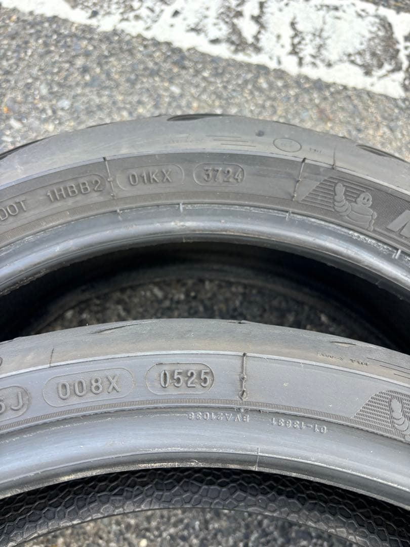 Ninja1000.ハヤブサ.CB1000ミシュランロード5 前後セット - パーツ