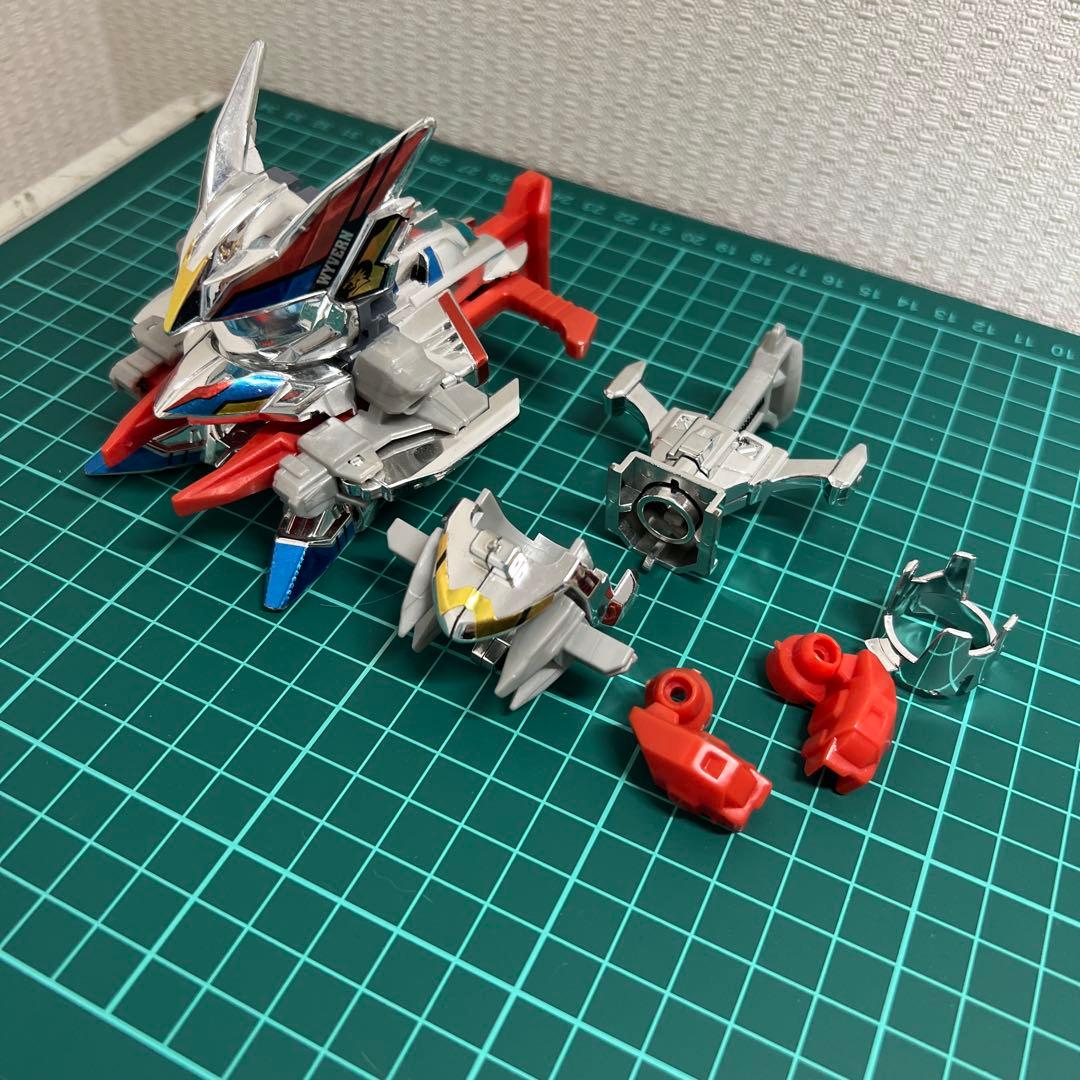 スプレッドワイバーン　シルバー　ショートストロークシステム　ビーダマン B-Daman] Custom Parts: Short Stroke System - YouTube