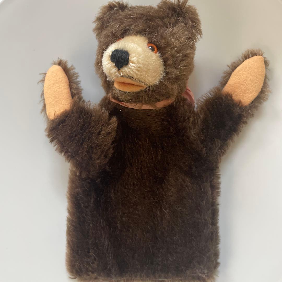 シュタイフ　くま　クマ　熊　パペット　steiff