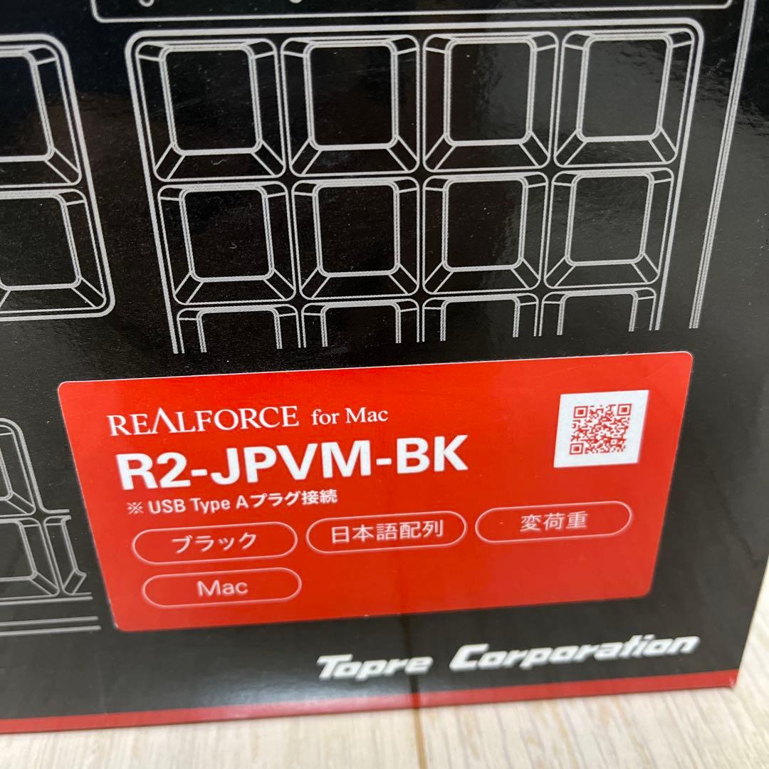 リアルフォース REALFORCE for Mac R2-JPVM-BK 変荷重 - メルカリ
