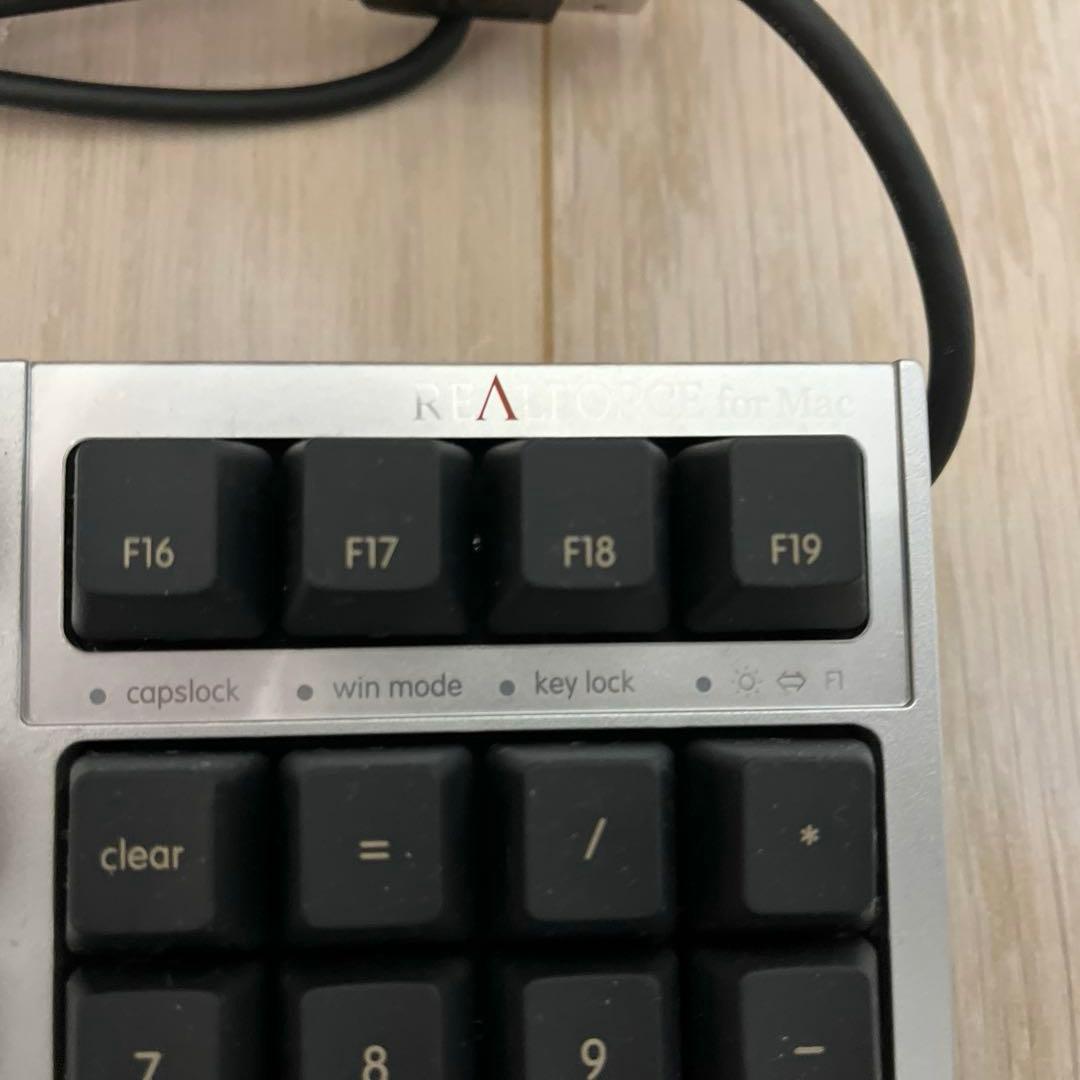 リアルフォース REALFORCE for Mac R2-JPVM-BK 変荷重 - メルカリ