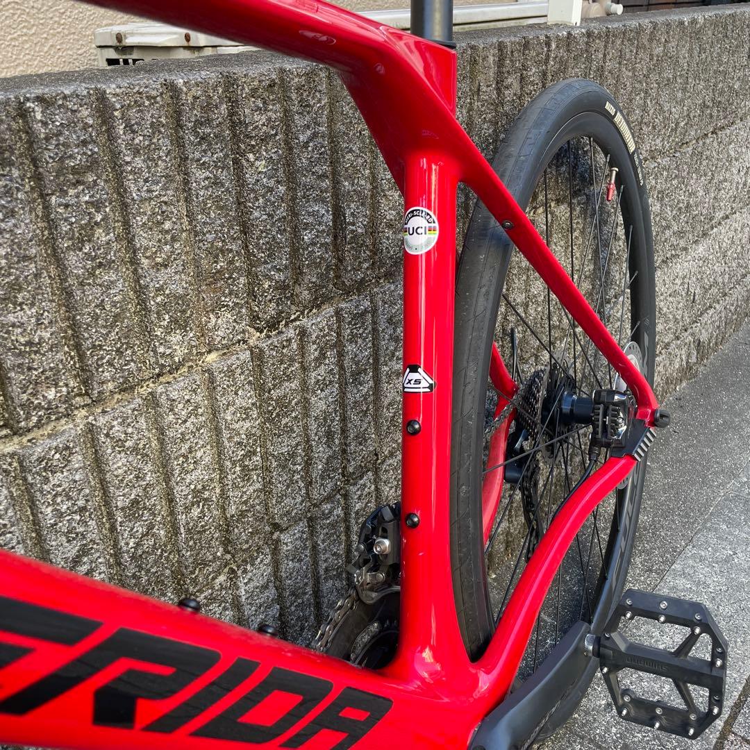 美品 メリダ スクルトゥーラ エンデュランス 6000 カーボン XSサイズ