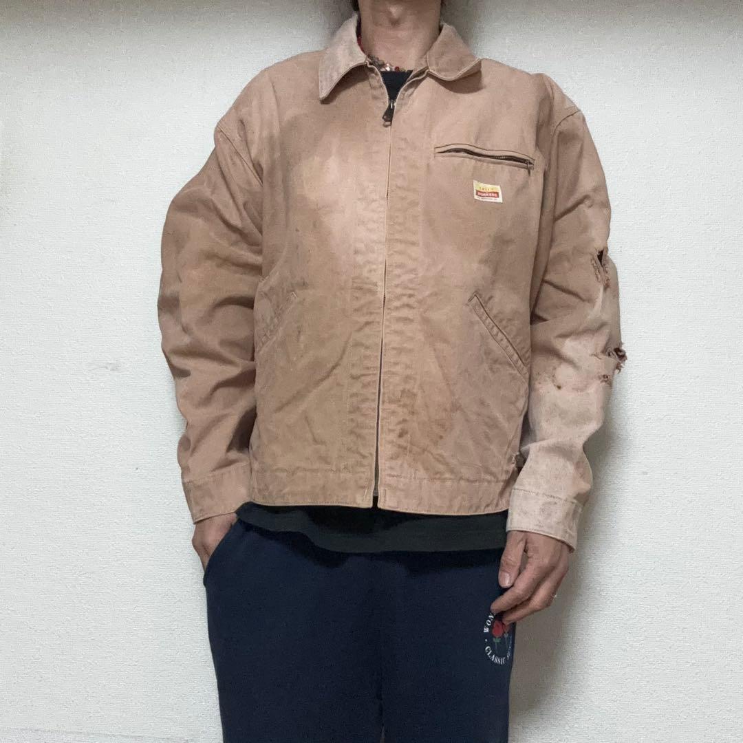 90s LEVI'Sリーバイス70743-34ダック ワークジャケット - メルカリ