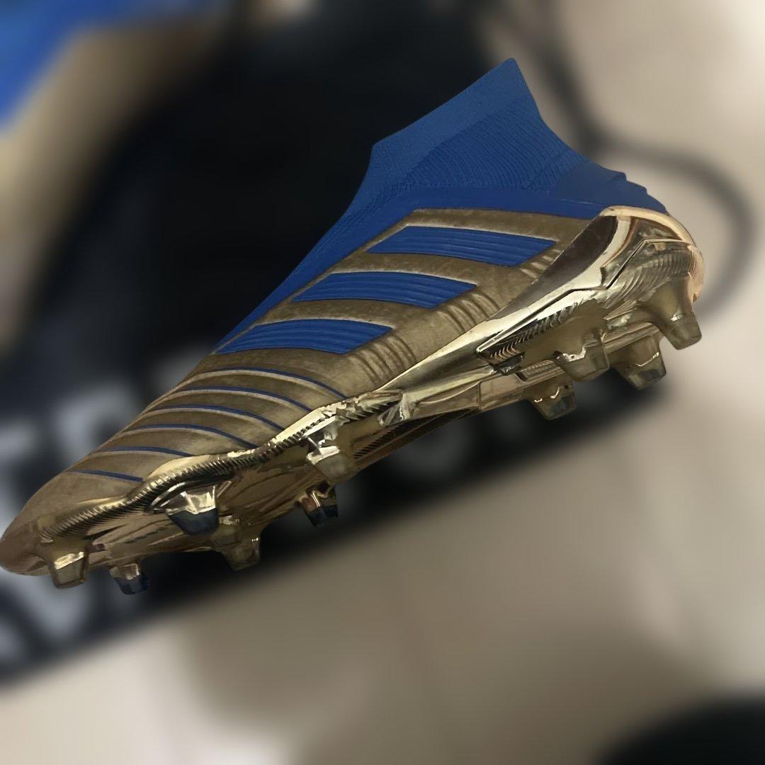 【限定】アディダス　プレデター 25.5cm 紐なし　サッカー　スパイク