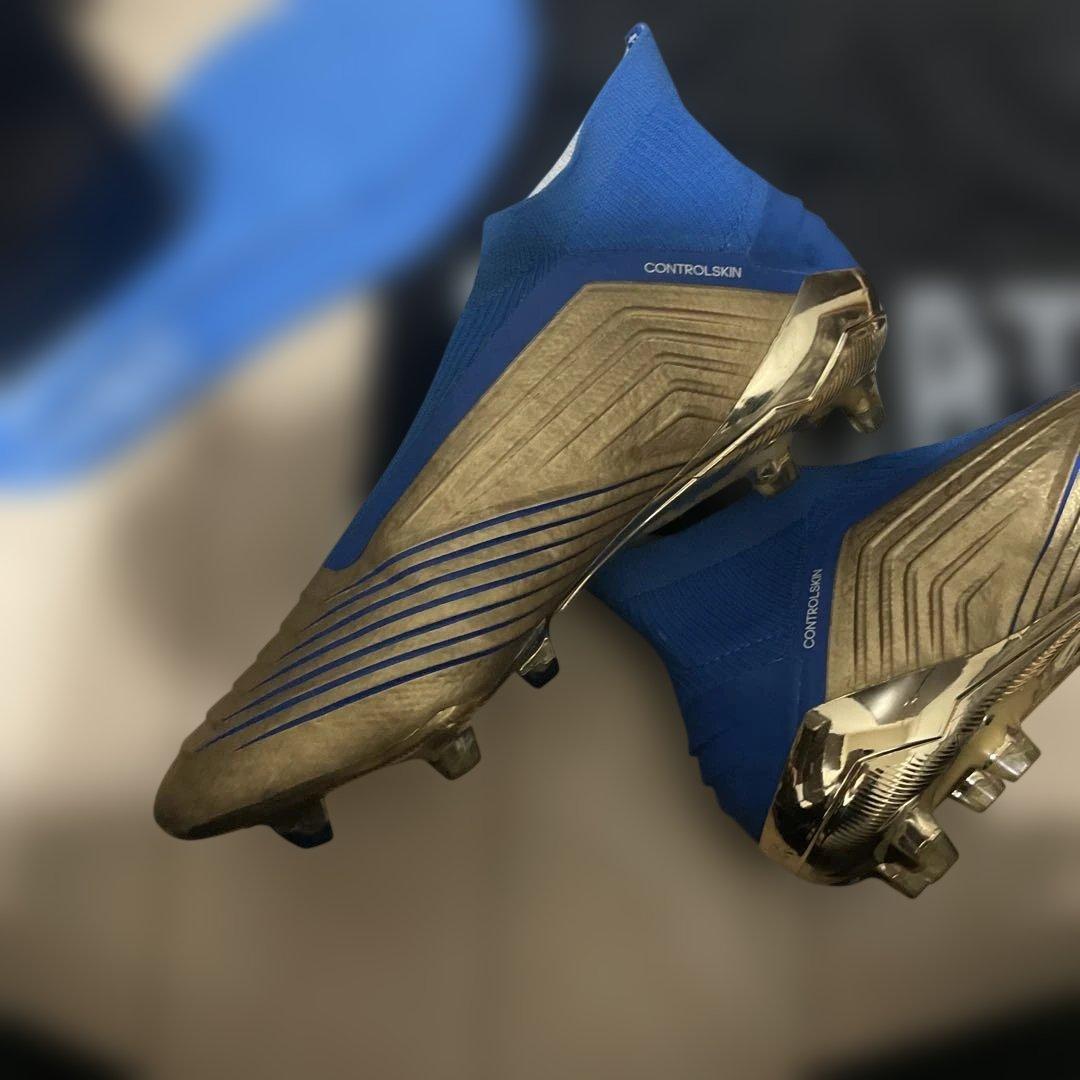 【限定】アディダス　プレデター 25.5cm 紐なし　サッカー　スパイク