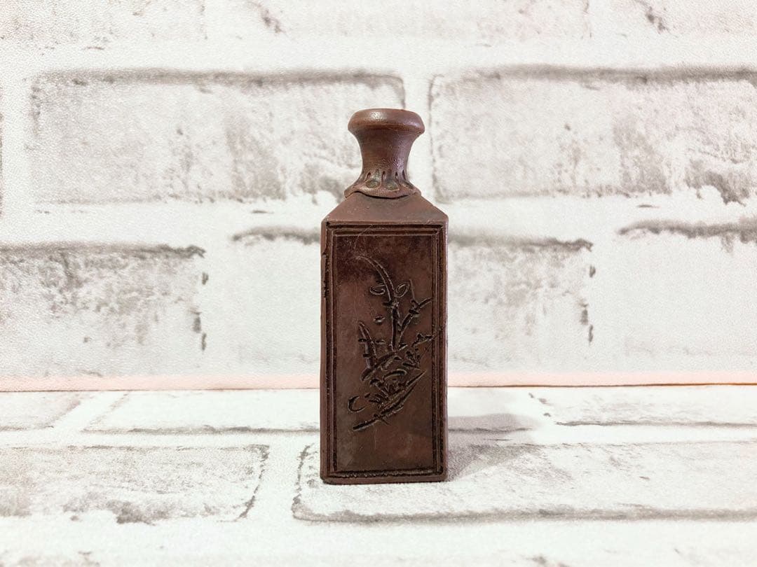 ◇江戸時代 備前焼 薬瓶 小瓶 良品◇